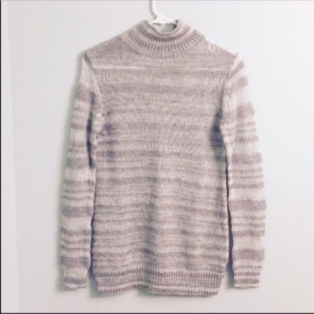 ❄️Anthropologie Moth Striped Long Sweater S